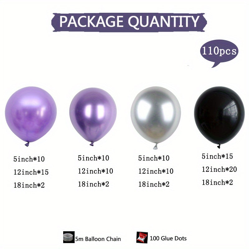 110pcs Halloween Vampire Prom Theme Party Balloon Arch Decor Burgundy Black Latex Balloon Shower Globos Anniversary Wedding